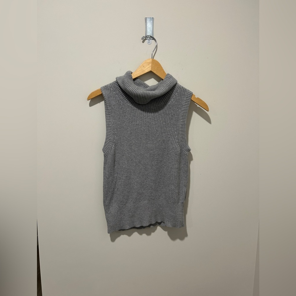 MICHAEL KORS SIZE SMALL SLEEVELESS COWL-NECK SWEATER - Picture 3 of 7